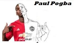 Paul Pogba Coloring Pages 3