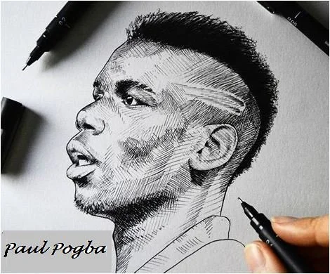 Paul Pogba Coloring Pages 4