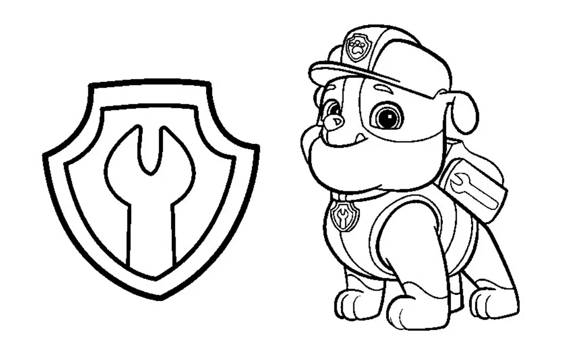Paw Patrol Coloring Pages 59