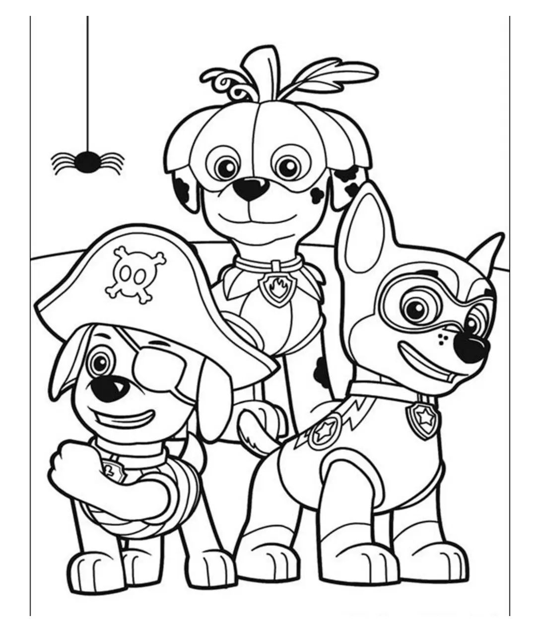 Paw Patrol Coloring Pages 61