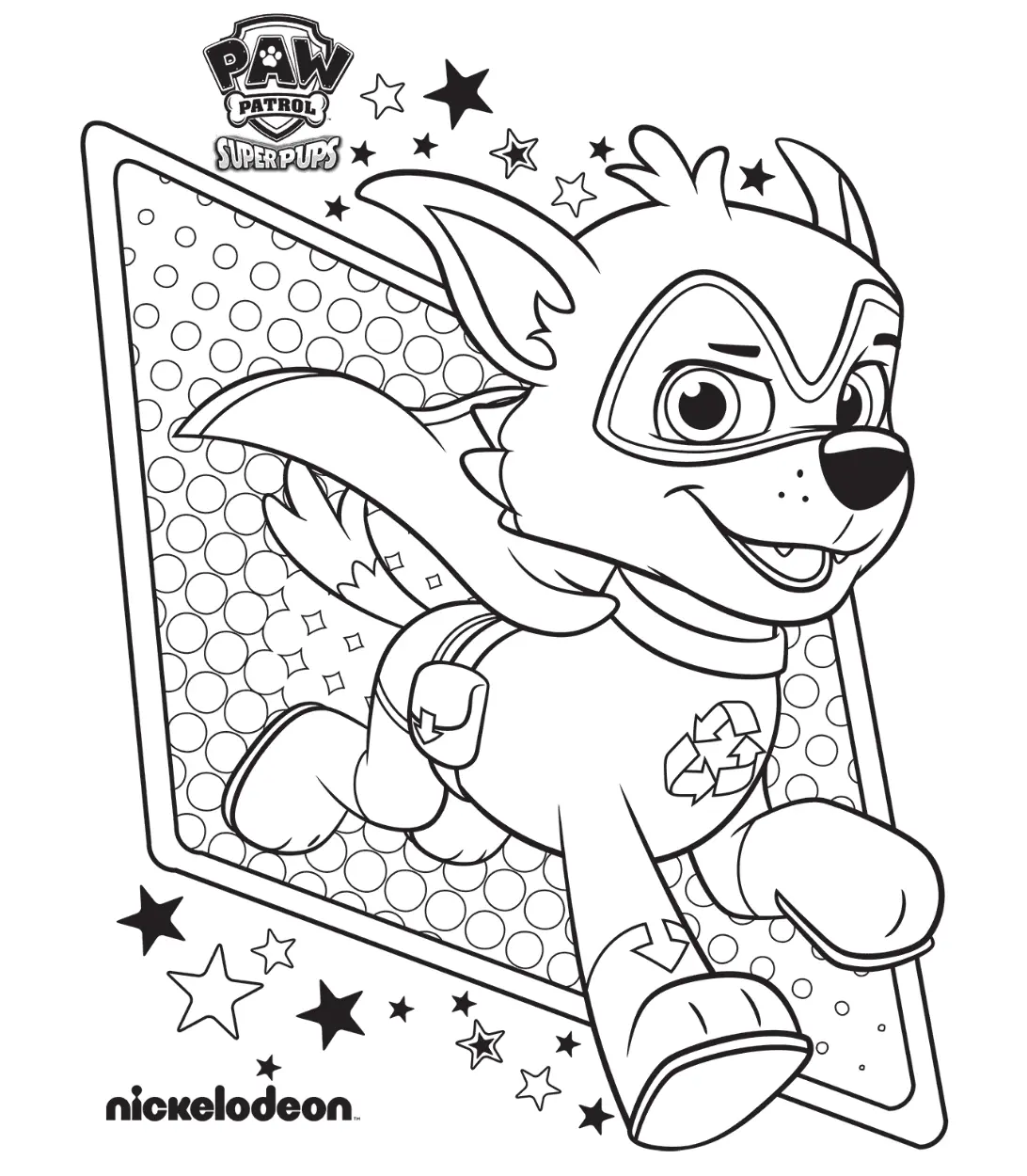 Paw Patrol Para Colorear 62