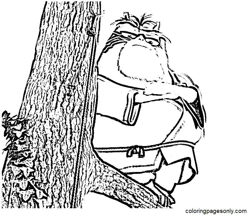 Paws of Fury The Legend of Hank Coloring Pages 11