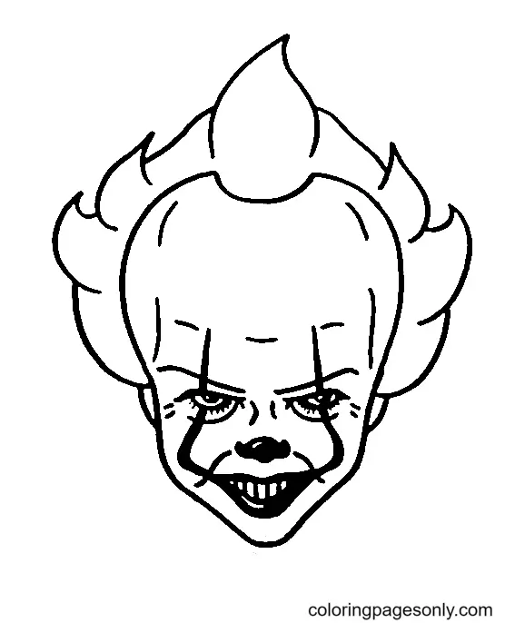 Pennywise Coloring Pages 12