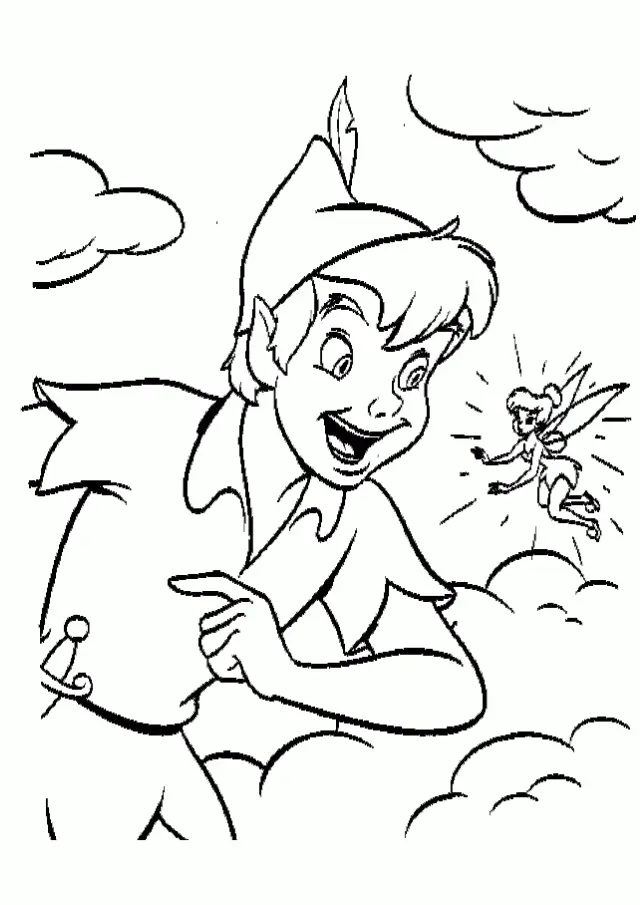 Peter Pan Ausmalbilder 93