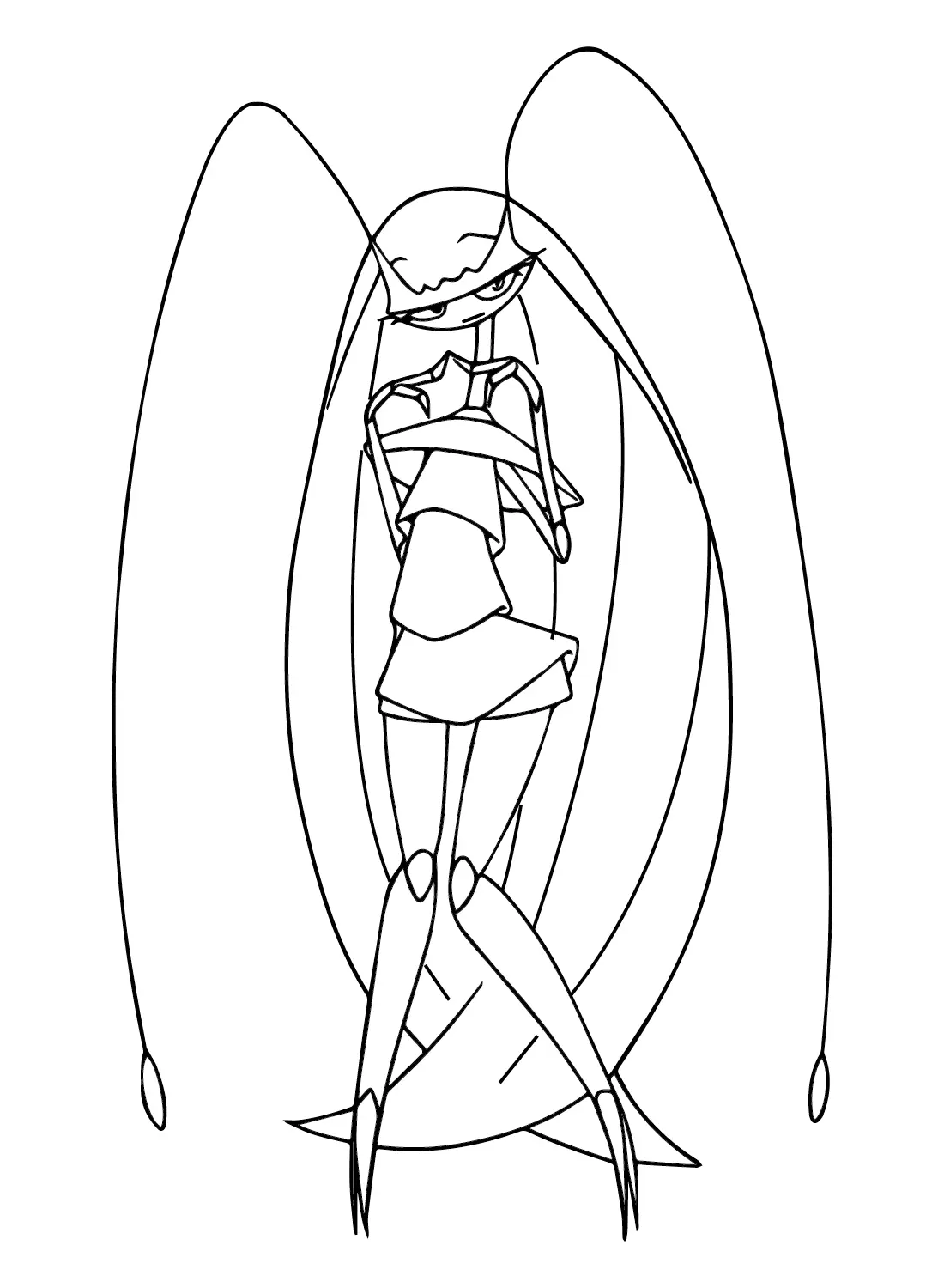 Pheromosa Coloring Pages 19