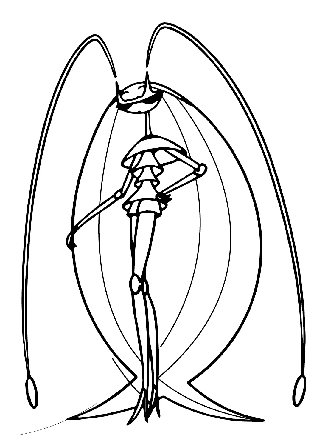 Pheromosa Coloring Pages 4