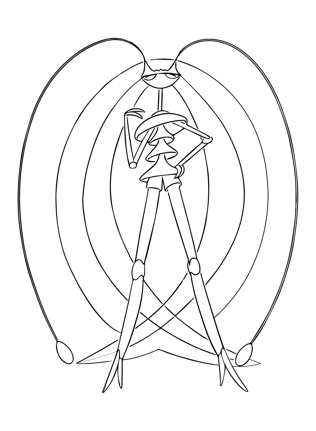 Pheromosa Coloring Pages 5