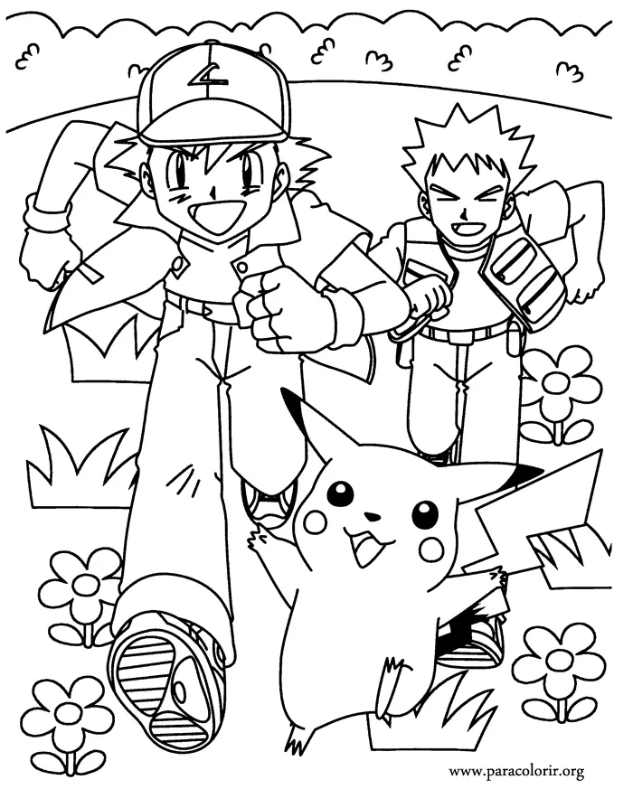 Pickachu Coloring Pages 51