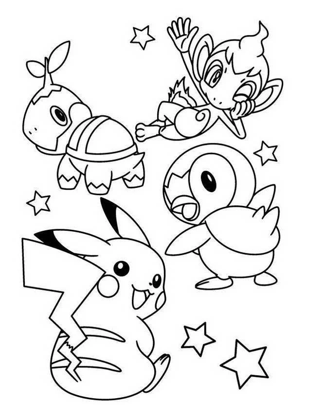 Pickachu Coloring Pages 55