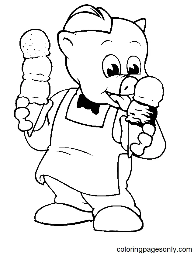 Piggly Wiggly Para Colorear 29