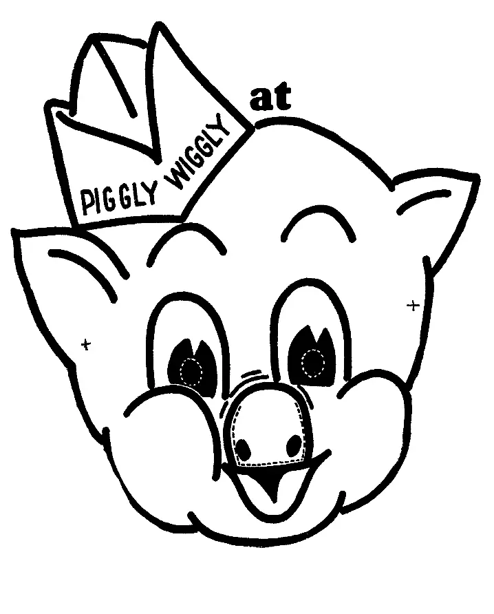 Piggly Wiggly Para Colorear 5