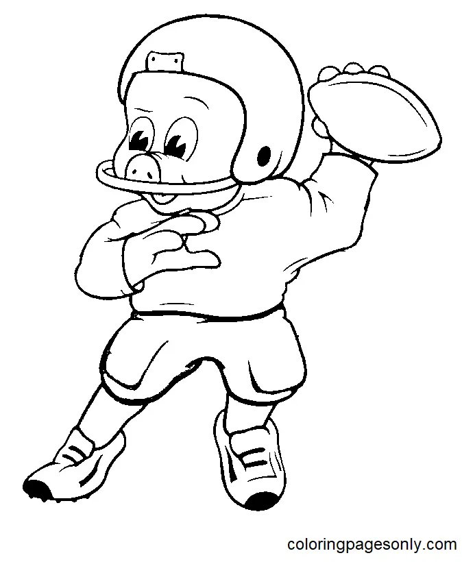 Piggly Wiggly Para Colorear 9