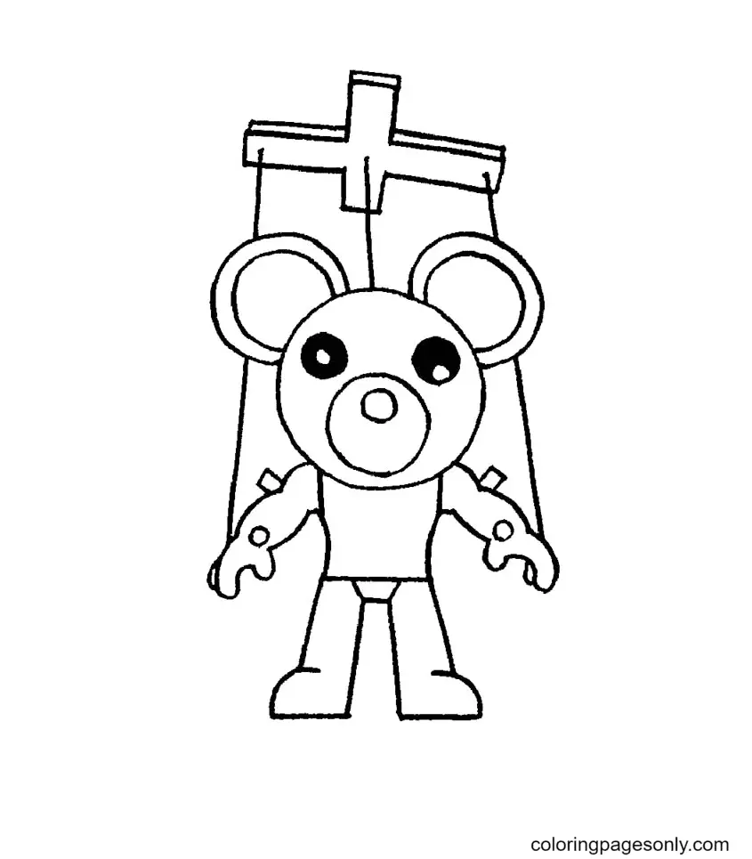 Piggy Coloring Pages 14