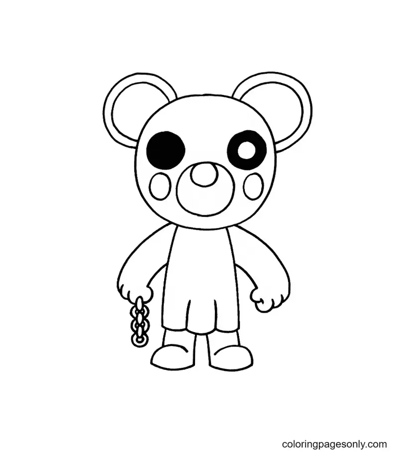 Piggy Coloring Pages 33