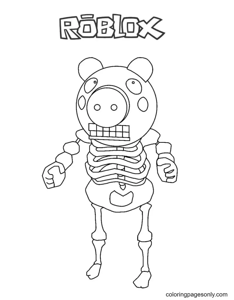 Piggy Coloring Pages