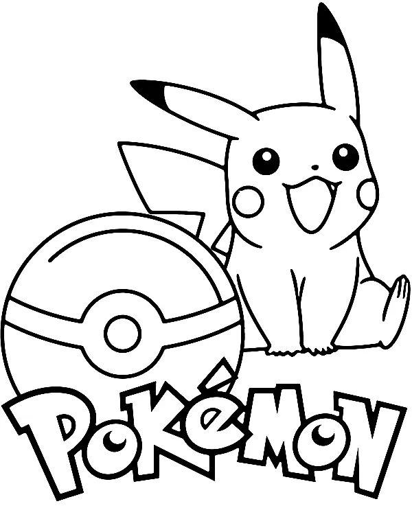 Pikachu Coloring Pages 61