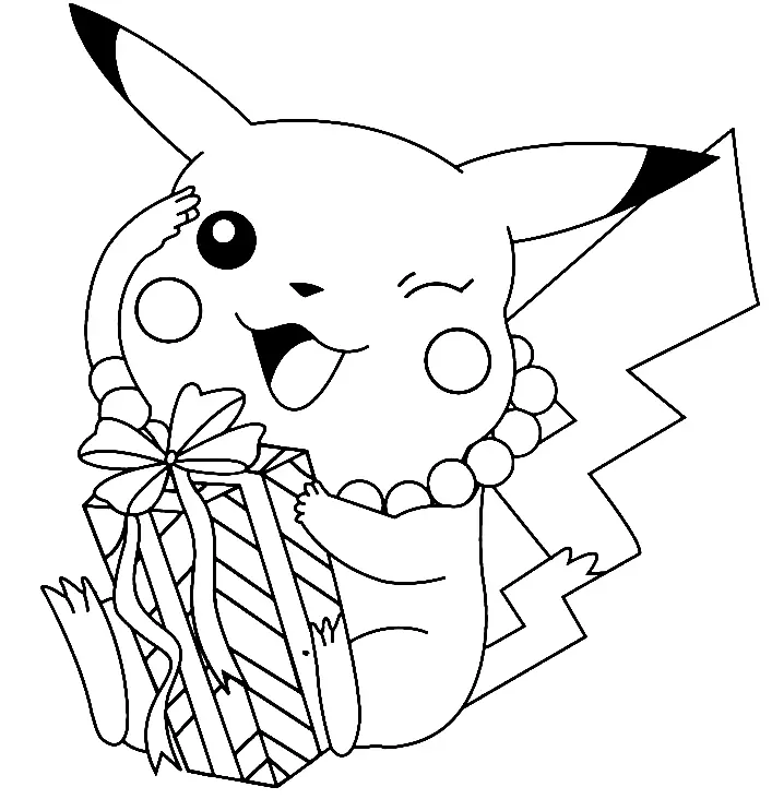 Pikachu Coloring Pages 98