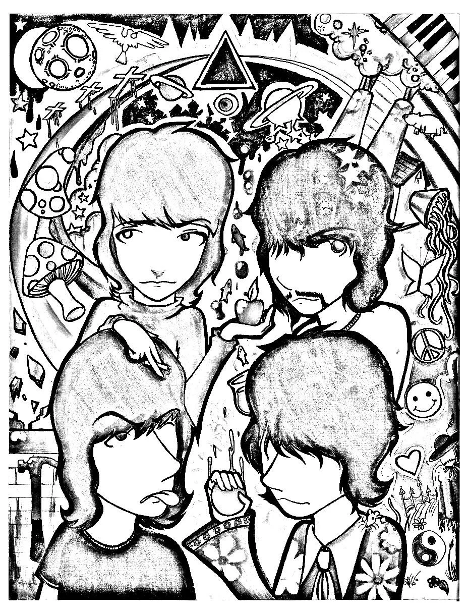 Pink Floyd Coloring Pages 3