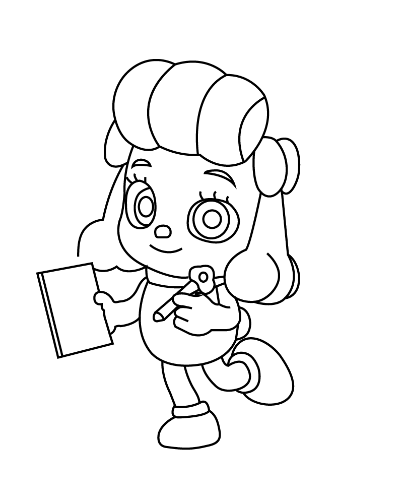 Pinkfong Coloring Page 17