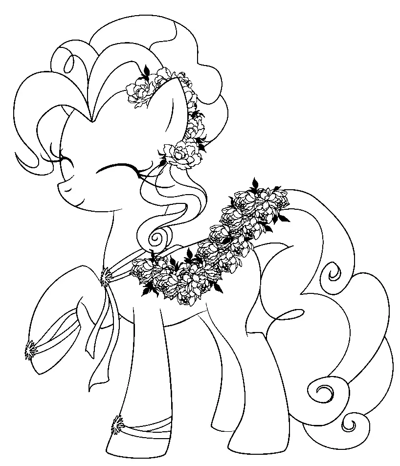 Desenhos de Pinkie Pie Para Colorir 53