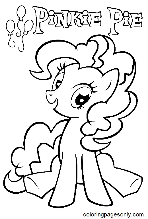 Desenhos de Pinkie Pie Para Colorir 60