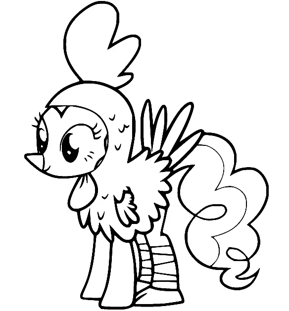 Desenhos de Pinkie Pie Para Colorir 63