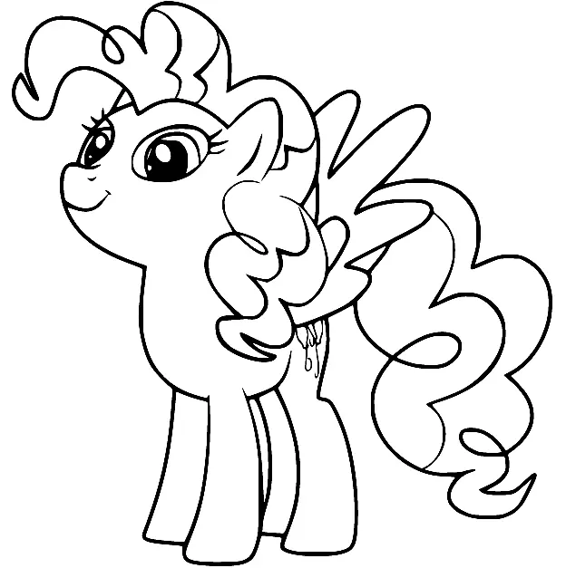 Desenhos de Pinkie Pie Para Colorir 67