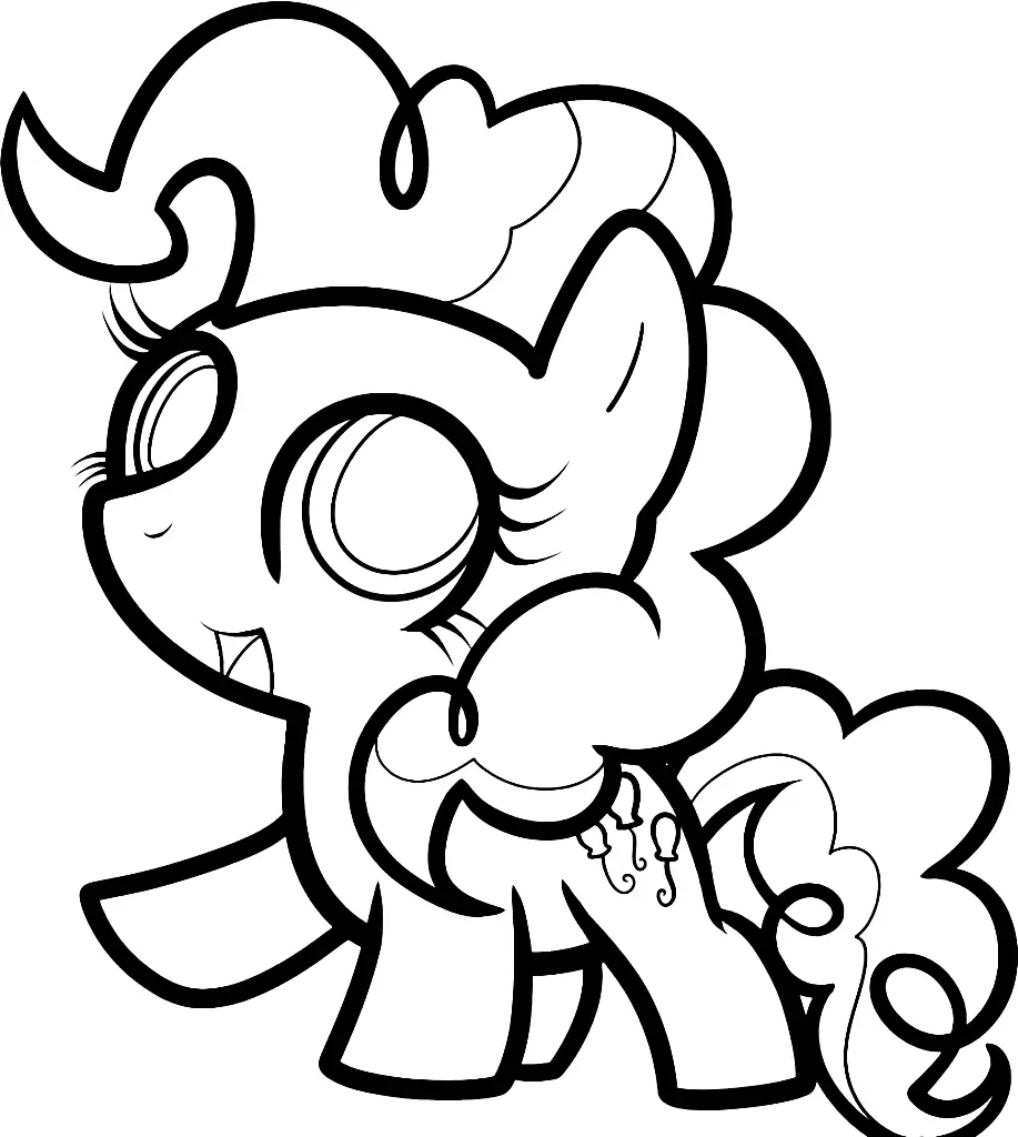 Pinkie Pie Para Colorear 69