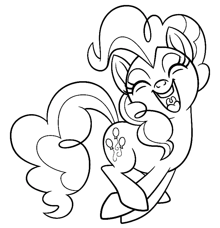 Pinkie Pie Para Colorear 82