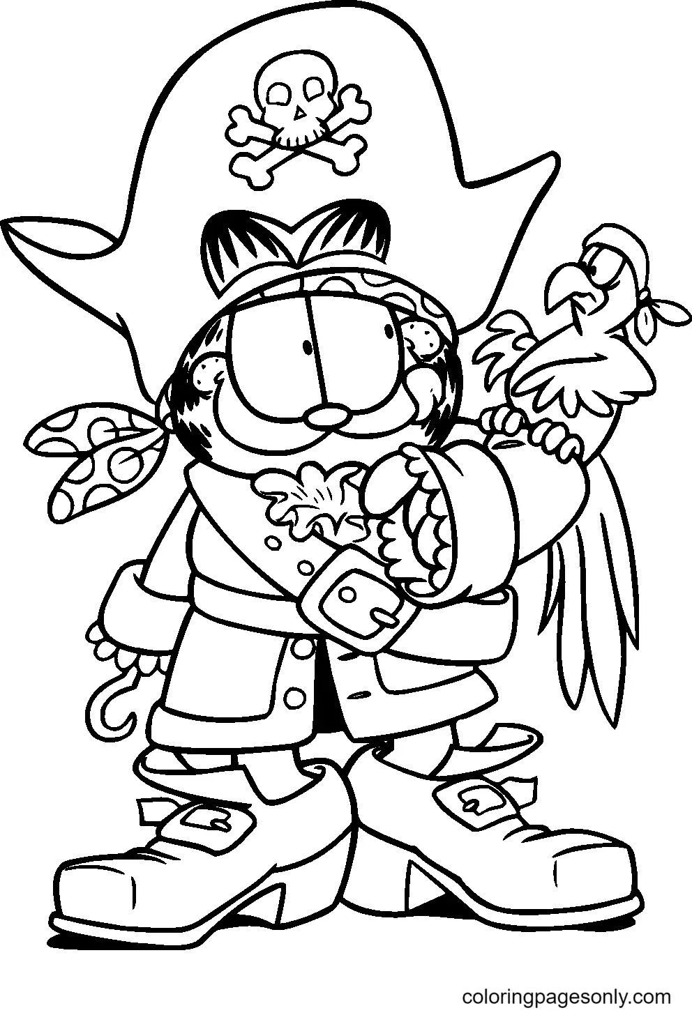 Desenhos de Piratas Para Colorir 51