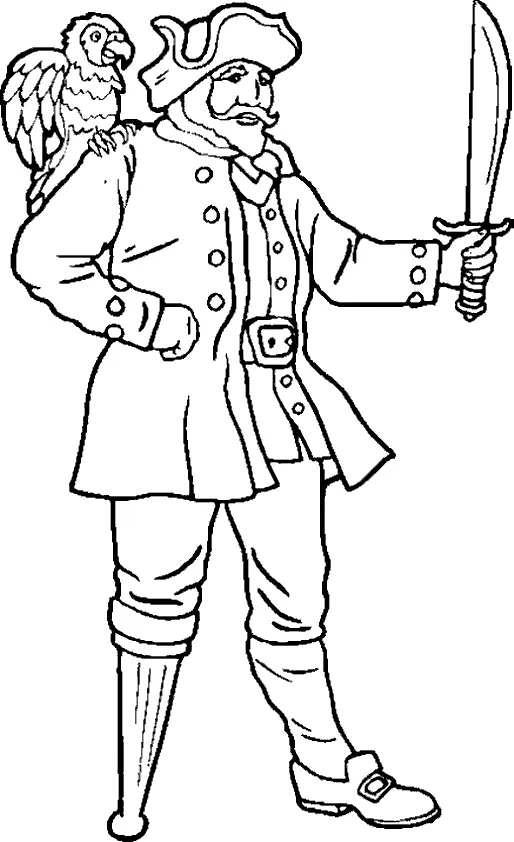 Desenhos de Piratas Para Colorir 64