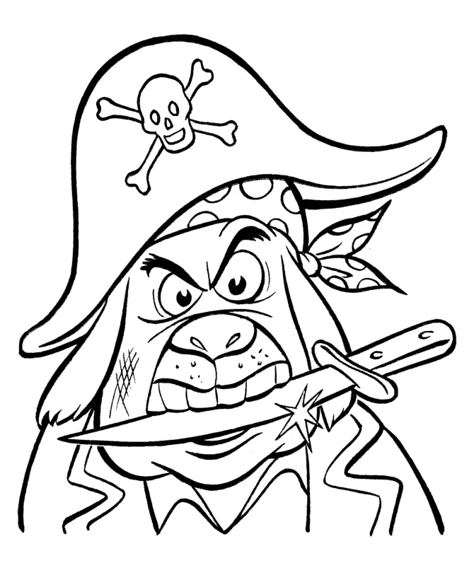 Desenhos de Piratas Para Colorir 70