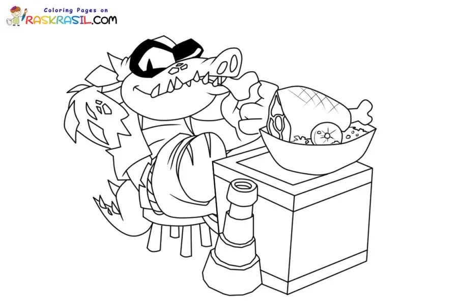 Piratix Coloring Pages 7