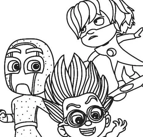 PJ masks Coloring Pages 91