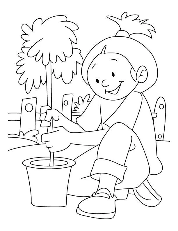 Plants Coloring Pages 17