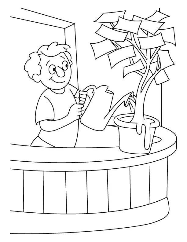 Plants Coloring Pages 34