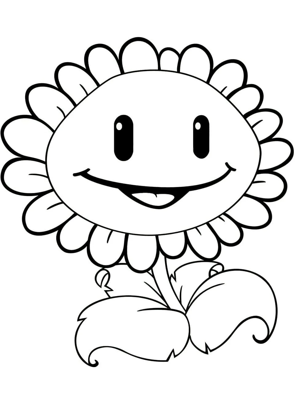 Plantas Vs Zombies Para Colorear 124