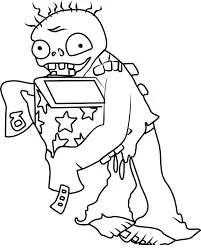 Plantas Vs Zombies Para Colorear 48