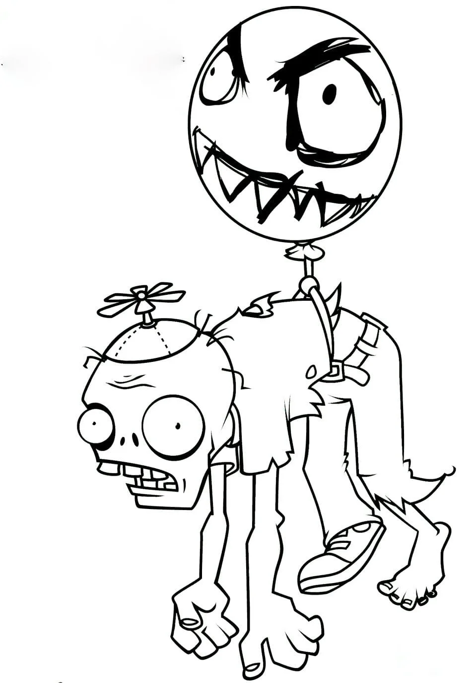 Plantas Vs Zombies Para Colorear 77