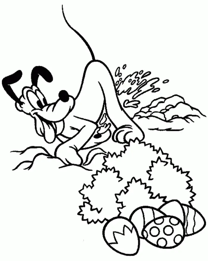 Pluto Coloring Pages 23