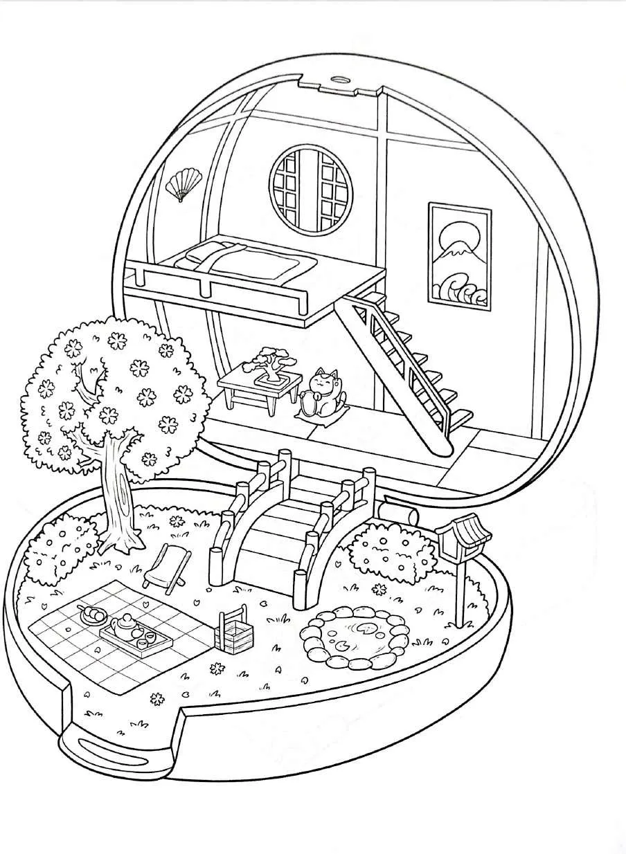 Mundo De Bolso Para Colorir 27