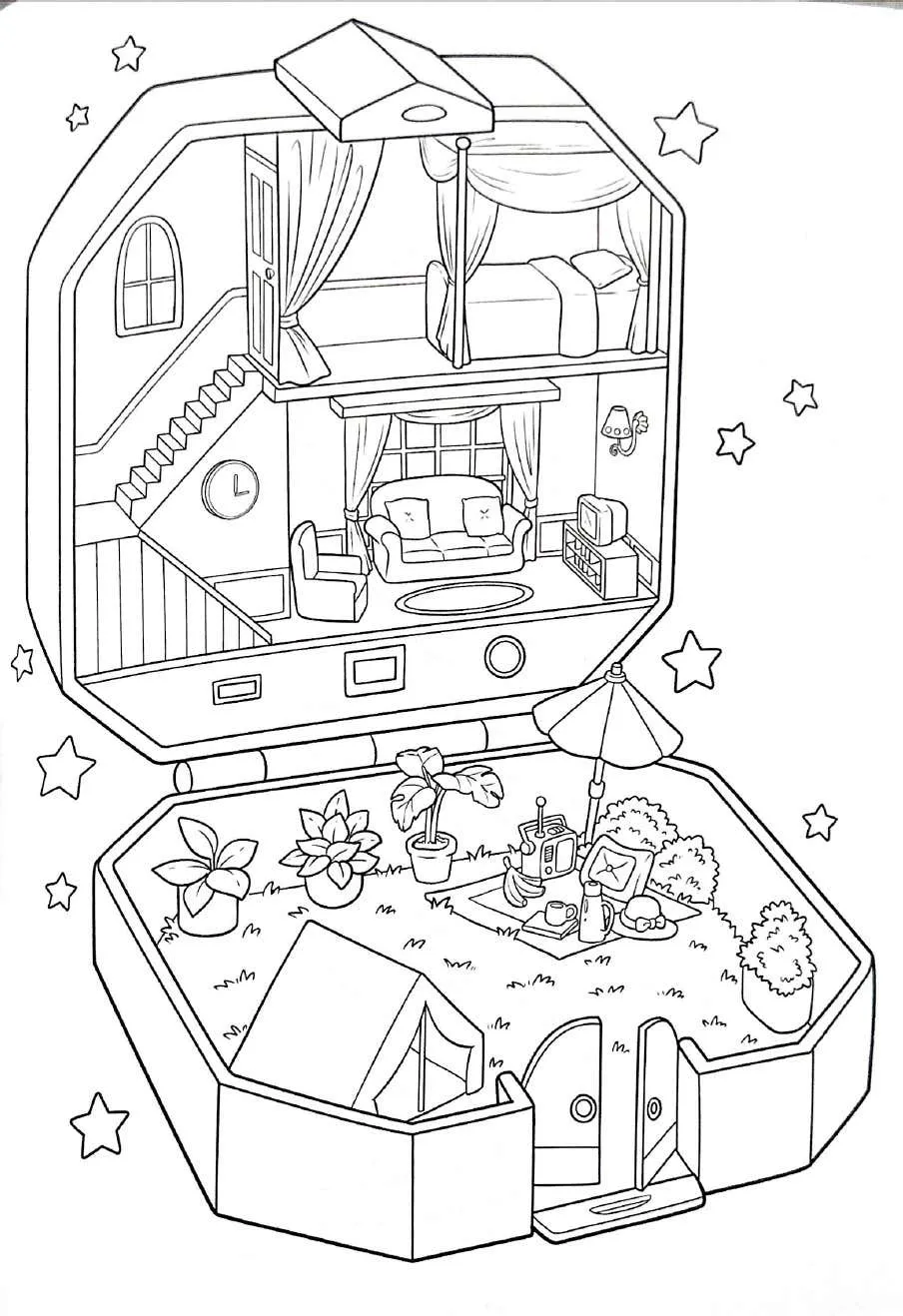 Mundo De Bolso Para Colorir 38