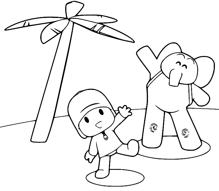 Desenhos de Pocoyo Para Colorir 55