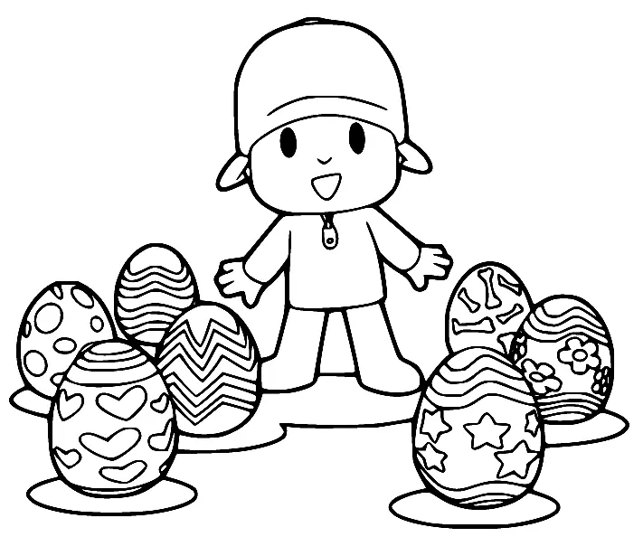 Desenhos de Pocoyo Para Colorir 59