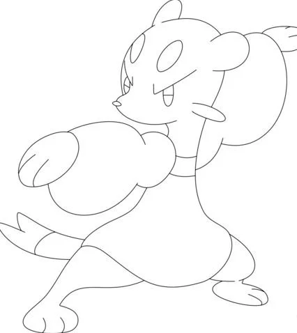 Pokemon Characters Coloring Pages 112