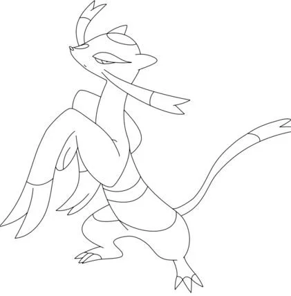 Pokemon Characters Coloring Pages 125