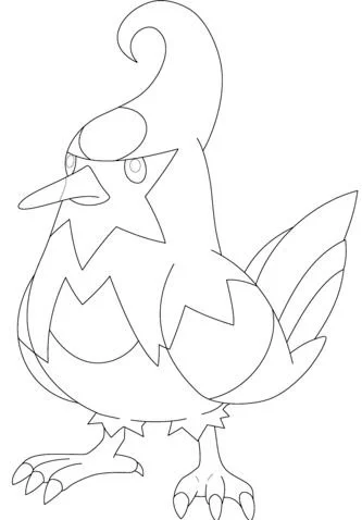 Pokemon Characters Coloring Pages 129