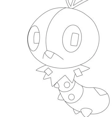 Pokemon Characters Coloring Pages 136