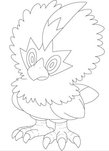 Desenhos de personagens Pokemon Para Colorir 141