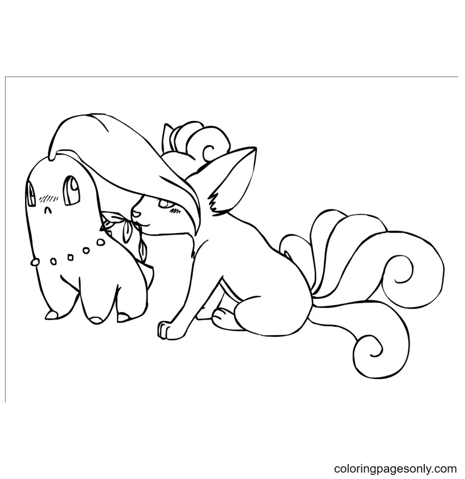 Pokemon Characters Coloring Pages 158